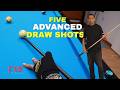 Advanced Draw Shots in Pool - Draw Shots with English (Free Pool Lessons)