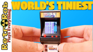 🕹️ Worlds Smallest Tiny Arcade Rally-X Unboxing and Gameplay 🕹️
