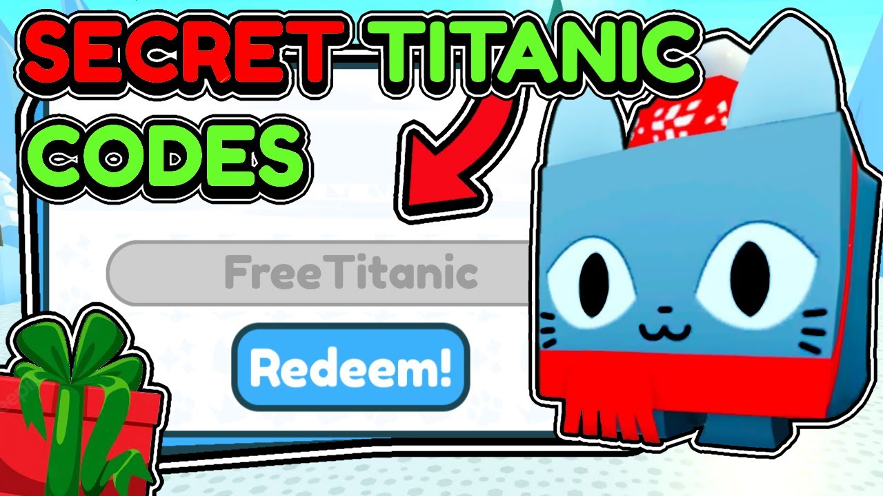  This SECRET CODE GIVES FREE TITANIC JOLLY CAT In Pet Simulator X YouTube