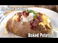 The Best Steakhouse Style Baked Potato | The Carefree Kitchen