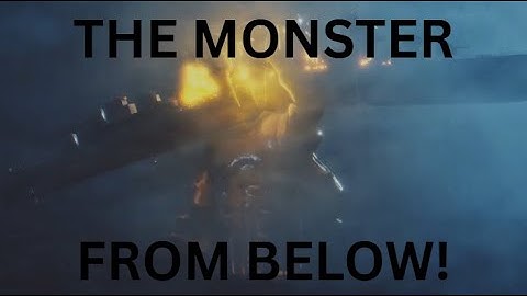 NEW "THE MONSTER FROM BELOW"! TEASER - Kaiju Universe