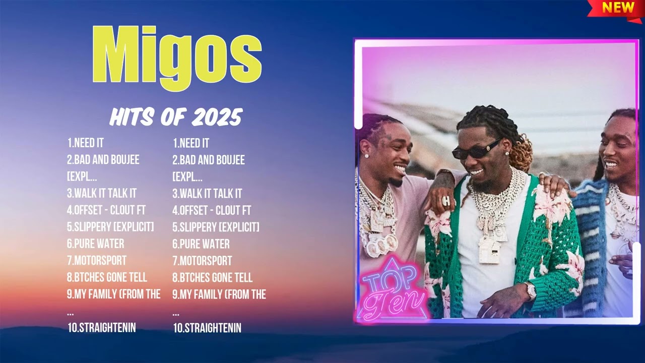 Migos Best Tracks 2025 ~ Trending Playlist ~ Hottest Music Hits