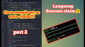 CARA MEMBUAT SCRIPT AUTO CLAIM SENDIRI SAMPAI BISA!! PART2