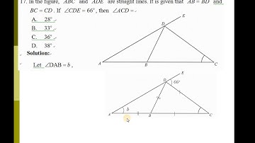2019 HKDSE Maths Core Paper II Q17, Basic Geometry(基本幾何)