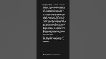 People Who Walked Out of a Job Interview, Why? (r/AskReddit) #shorts