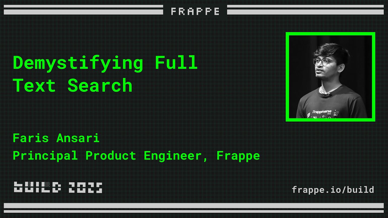 Demystifying Full Text Search | Faris Ansari