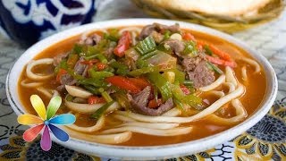 Как приготовить лагман на костре - Рецепт от Все буде добре - Выпуск 384 - 01.05.14 Как приготовить лагман на костре - Рецепт от Все буде добре - Выпуск 384 - 01.05.14