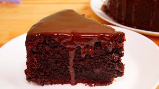 Saftiger Schoko Kuchen 🍫 in 10 Minuten!!