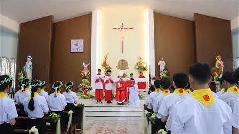 Giáo Xứ Bảo Quang hân hoan Chào đón Đức Cha Gioan về Kinh Lý Mục Vụ và ban Bí Tích Thêm Sức