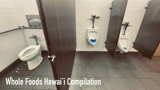 Hawaii Whole Foods Restroom Tours | Proflo, Sloan, Kohler Toilet Flush + Dyson & XLerator Dryers