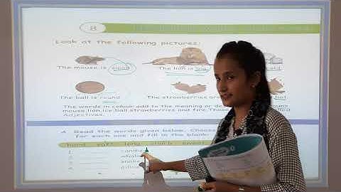 Class 1   English Grammar Chapter – 8