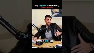 Why Degrees are Becoming Less Valuable #benshapiro #debate #usa
