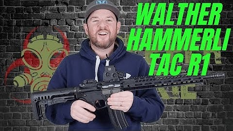 Cover Image for Walther Hammerli TAC R1 22C 22LR Tactical Rimfire Rifle