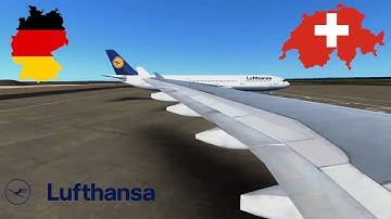 Infinite Flight GLOBAL | Frankfurt (FRA) - Zurich (ZRH) | TIMELAPSE | Lufthansa A330