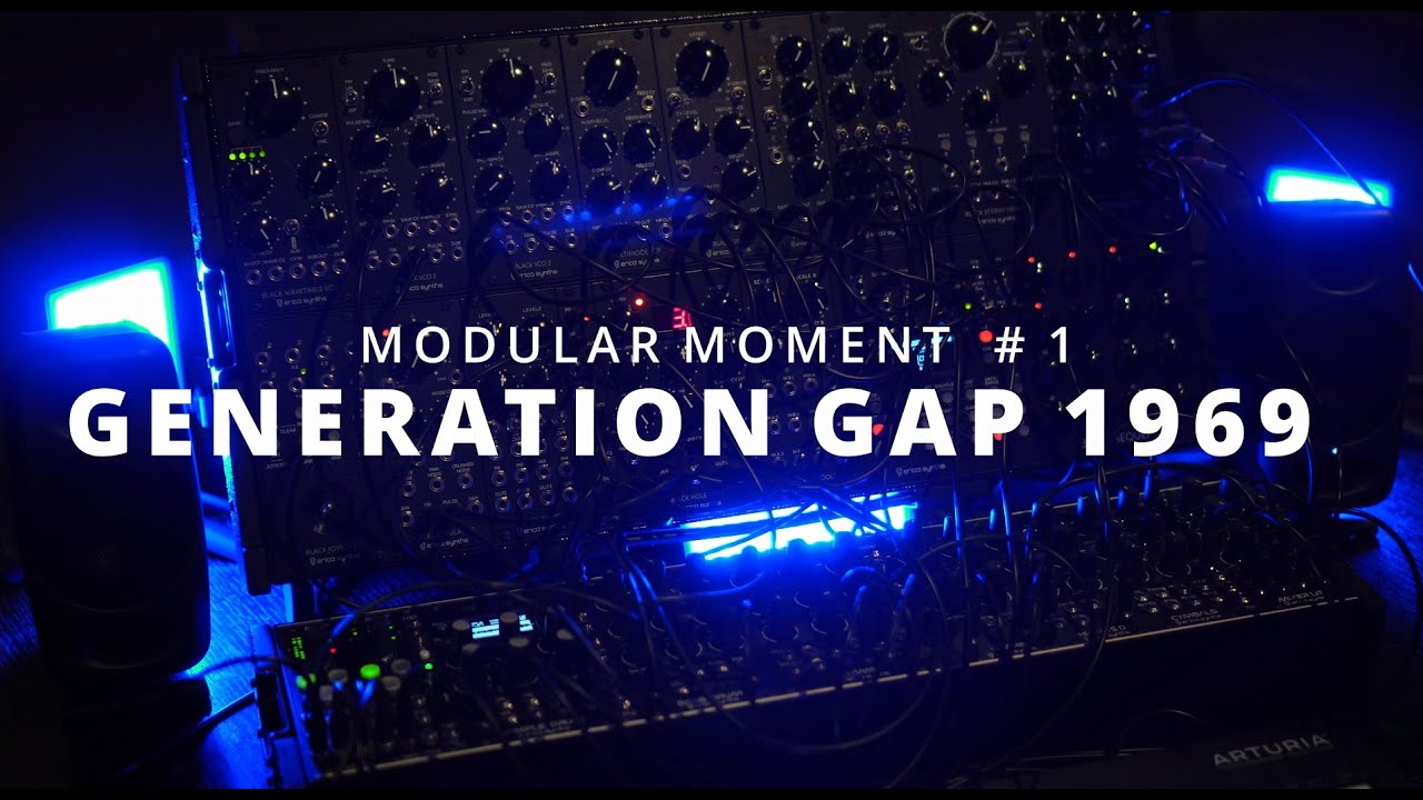 Modular Moment "Generation Gap 1969" Featuring: Erica Synths, Dnipro DOT, & 2hp