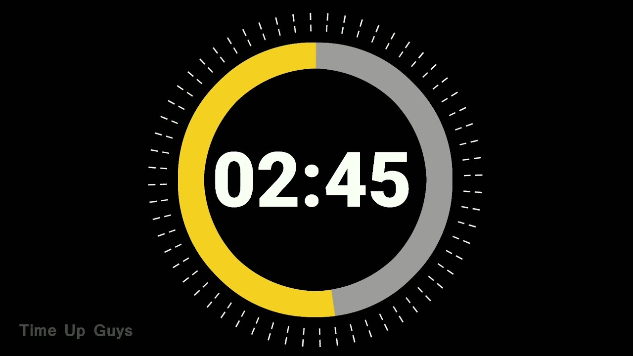 2 Minute 45 Second Timer Countdown 🔔 || Study Time || Deep Focus ...