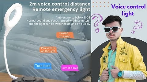 USB Smart Voice Light|Voice control light #AnujArya