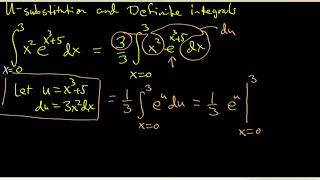 36 U substitution and definite integrals