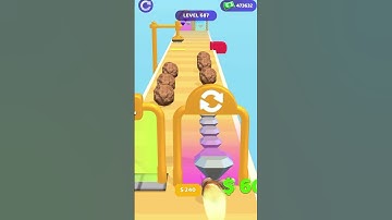 INSANE!! Gem Stack Run 687 #gaming #gemstack #shorts