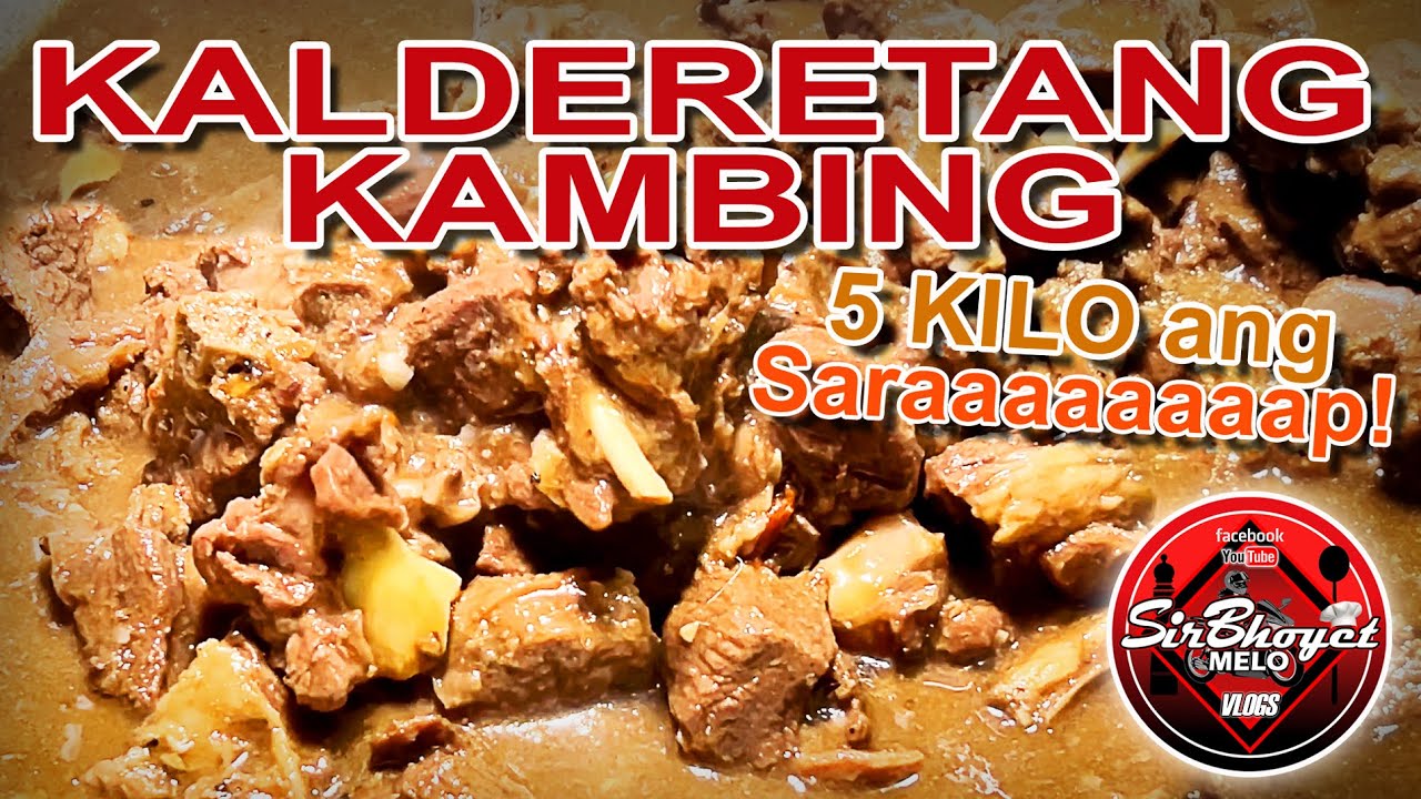 KALDERETANG KAMBING... GANITO HO ANG MASARAP NA PAGLULUTO KO NITO MGA KABAYAN... SUBUKAN NYO RIN...