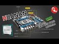 Материнская Плата Huanan x79 (2.46) сокет 2011 + ЦП Intel Xeon E5 2680 + ОЗУ DDR3 16Гб | BIOS