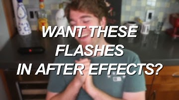 After Effects Tutorial - Black Flashes