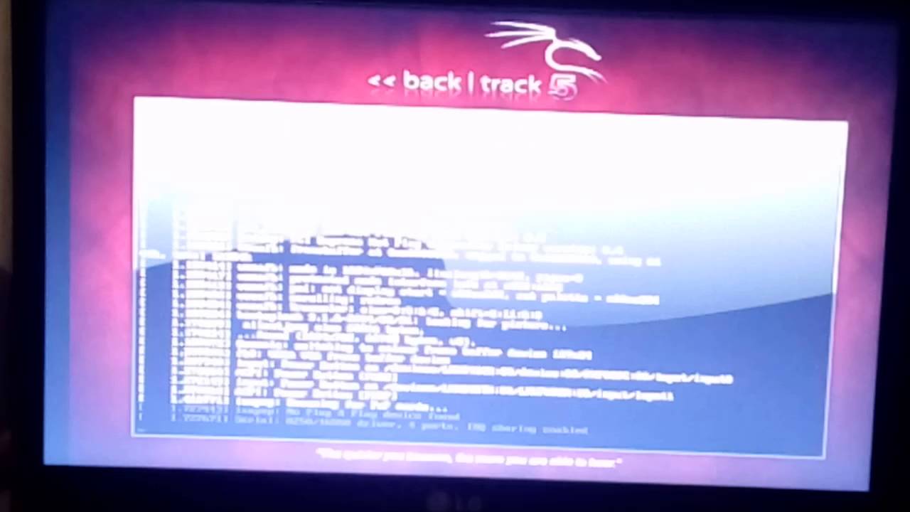Backtrack 5 R3 PROBLEM!!! Black Screen before startx - YouTube