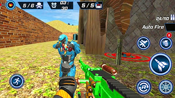FPS Robot Shooter Strike: Anti-Terrorist Shooting Android _ GamePlay #4