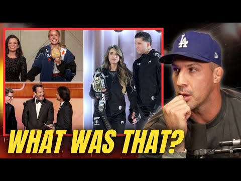 The Ufc Embarrassed Mackenzie Dern At The Golden Globes
