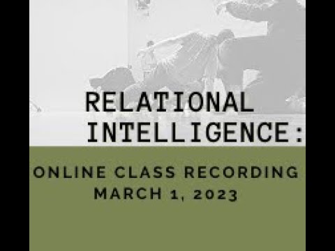 Relational Intelligence Class Recording - March 1, 2023