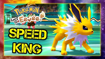 Pokemon Lets Go Pikachu and Eevee Singles Wifi Battle - Speed King