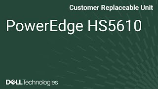 Dell PowerEdge HS5610: Remove/Install PDB