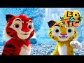 Leo and Tig - Little Blizzy - Episode 15 - Funny Family Good Animated Cartoon for Kids