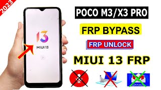 Poco M3/x3 Pro Frp Bypass Miui 13 Without Pc | Miui 13 Frp Bypass | Poco M3/x3 Pro Frp Bypass Miui13