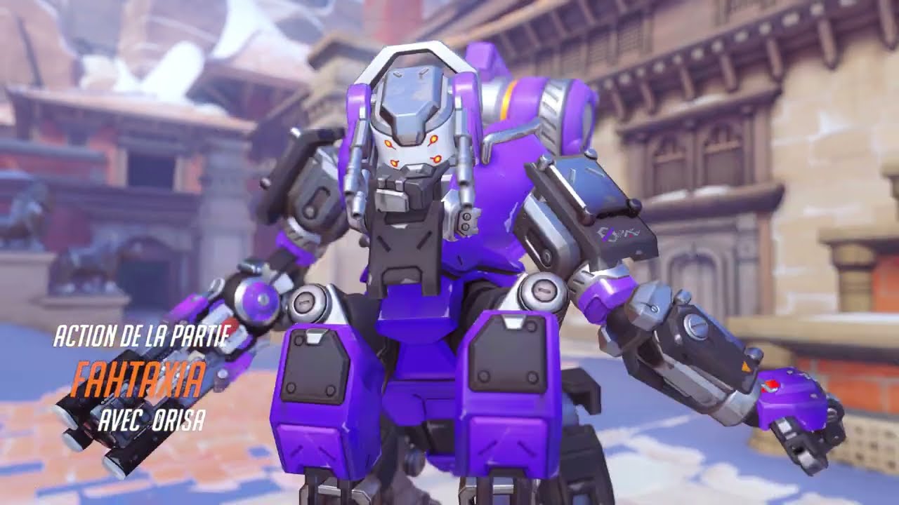 Orisa Quad Kill (2) - Overwatch 2