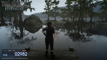 Final Fantasy XV Windows Edition Benchmark 4K DLSS