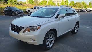 2010 Lexus RX 350 at Troncalli (pre-detail) (R24448B)