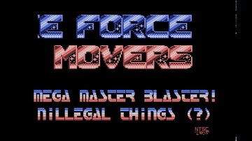 Strike Force Intro - Commodore 64 - C64 - Master Blaster - Cracktro NTSC