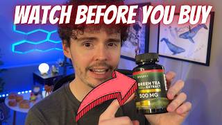 Green Tea Extract (EGCG) 500 mg – Decaffeinated Herbal Antioxidant Supplement (Review)