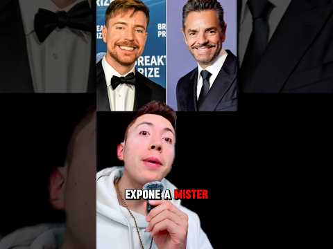 EUGENIO DERBEZ EXPONE a MR BEAST!😱🤯🌚💀#short #sabiasque #mrbeast #curiosidades #casos #epic