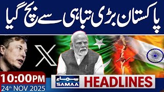 Xs New Update Big Blow For India 10 Pm News Headlines 24 Nov 2025