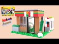 How to Build a LEGO 7-Eleven Store (10698) | セブンイレブンの作り方 - レゴクラシック10698レシピ