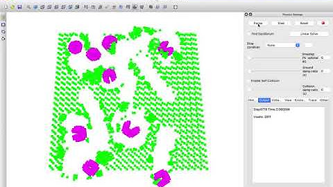 Pac-Man Xenobots achieve two rounds of replication in simulation (v2).