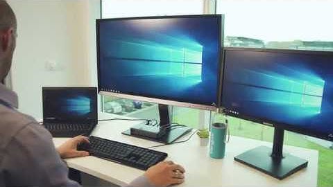 USB-C™ Multi-Function DisplayPort™ Alt. Mode Triple Video Docking Station | Targus DOCK430