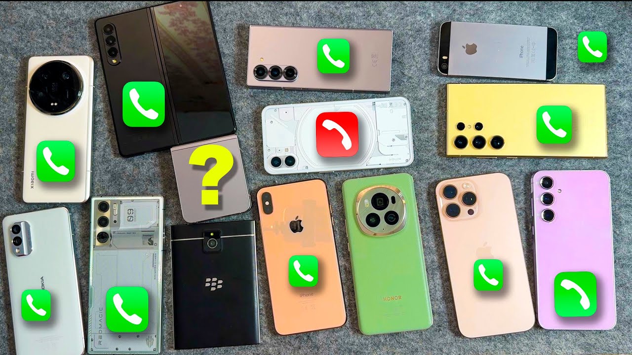 GUESS WHO INCOMING CALLING Blackberry, iPhone, Samsung, Xiaomi, Honor, Nothing Phone, ZTE are Nokia?