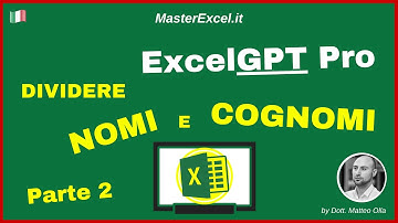 MasterExcel.it | Dividere Nomi e Cognomi (parte 2) con l