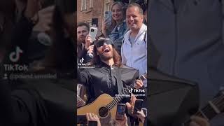 Jared Leto live performance in Cracow Old Town square Krakow, Poland - May 8 2024 #jaredleto #krakow