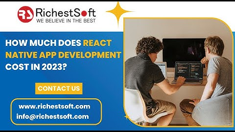 React Native App Development Cost in 2023