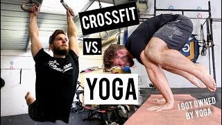 CROSSFIT meets YOGA | My First time doing YOGA Challenge