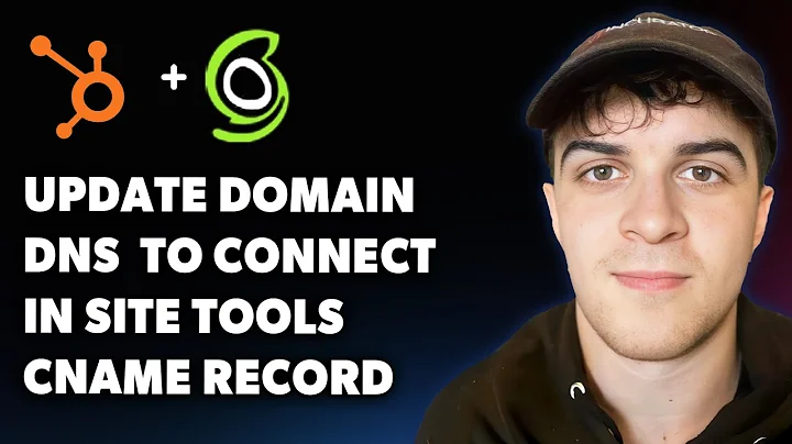 How to Update Domain Dns to Connect Hubspot in Site Tools Siteground Cname Record (Full 2025 Guide)